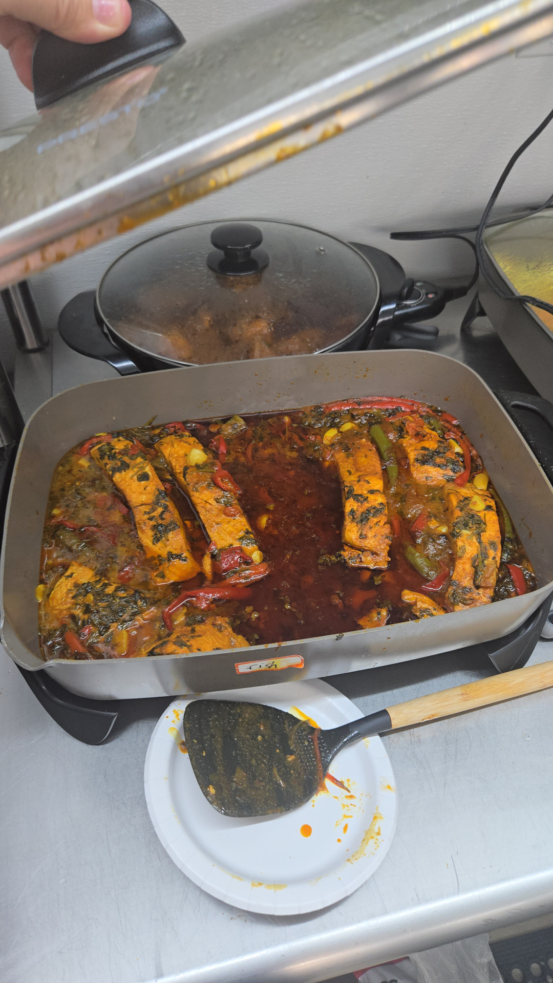 Moroccan salmon for Shabbat