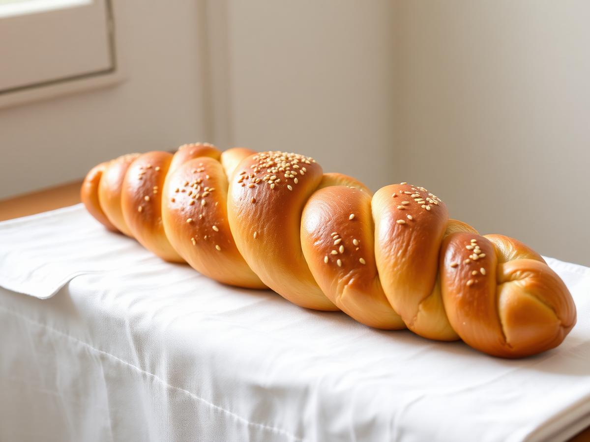 Braided challah