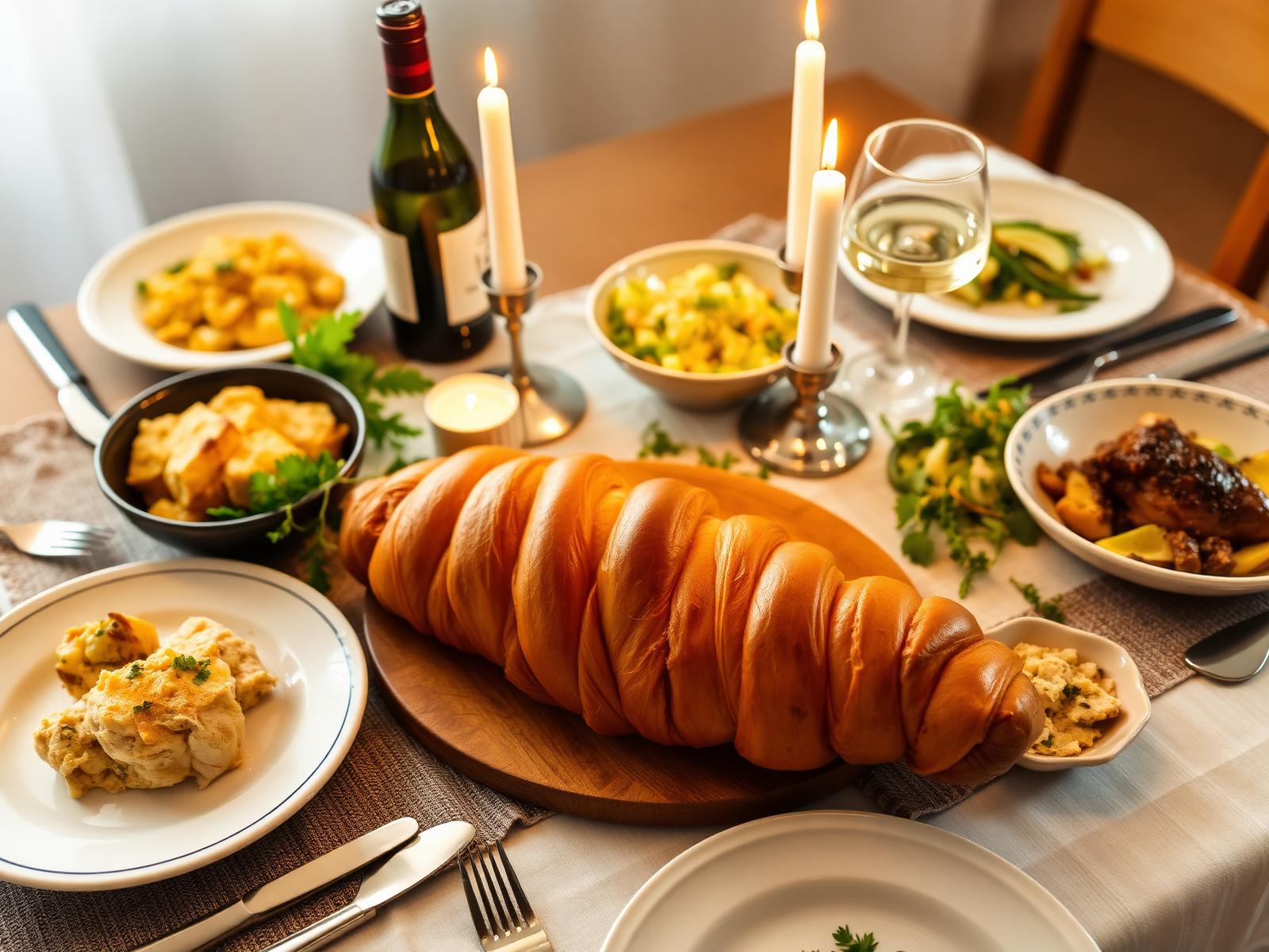 Shabbat table