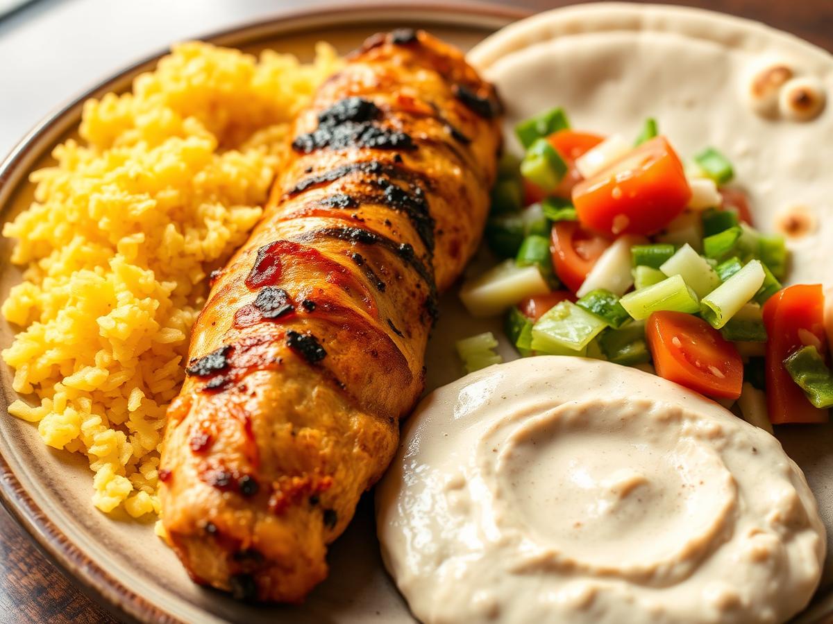 Shawarma plate